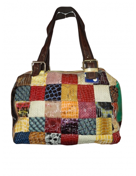 Geanta Piele Multicolor Veronica