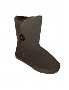 Cizme Tip UGG Bailey Button Brownie 2