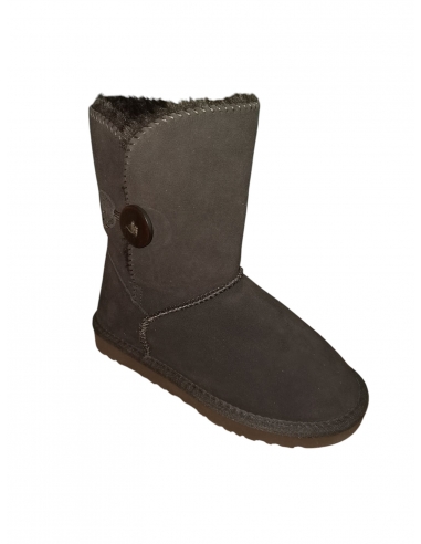 Cizme Tip UGG Bailey Button Brownie