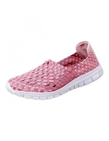 Espadrile elastice roz – Ușoare și comode, mărimi 35-41 model Alina