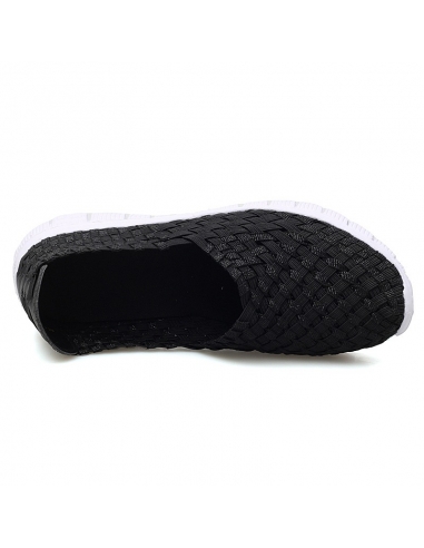 Espadrile elastice negre – Ușoare și comode, mărimi 35-41 model Andra
