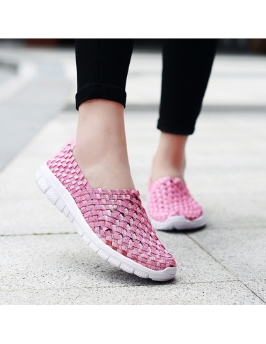 Espadrile elastice roz – Ușoare și comode,...