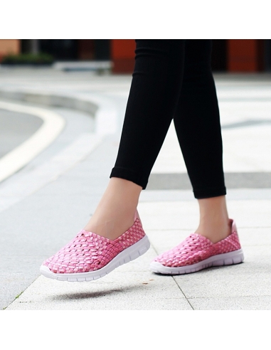 Espadrile elastice roz – Ușoare și comode,...