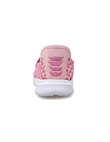 Espadrile elastice roz – Ușoare și comode, mărimi 35-41 model Alina