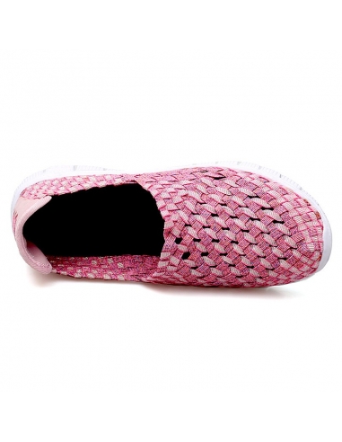 Espadrile elastice roz – Ușoare și comode, mărimi 35-41 model Alina