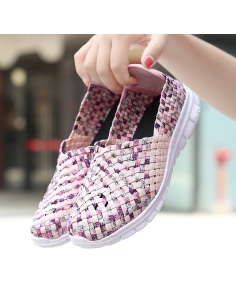 Espadrile dama elastice multicolore – Ușoare și comode, mărimi 35-41 model Adina 2