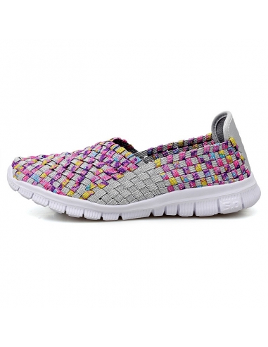 Espadrile dama elastice multicolore – Ușoare și comode, mărimi 35-41 model Adelina