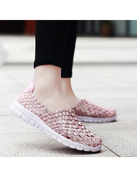 Espadrile dama elastice multicolore – Ușoare și comode, mărimi 35-41model Ana