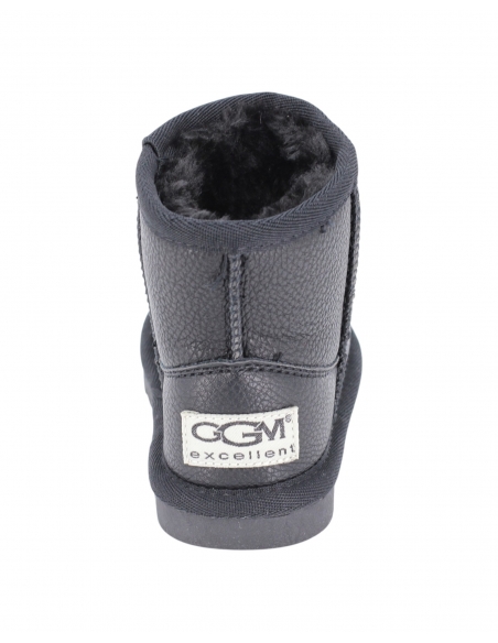 Cizme Copii Tip UGG Black din Piele Ecologică cu Blană Călduroasă – Mărimi 20-35