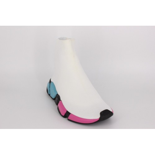 Ghete classic socks white 2