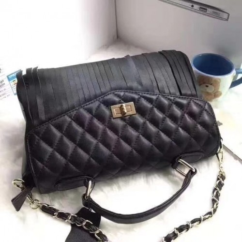 geanta din piele tip chanel 2