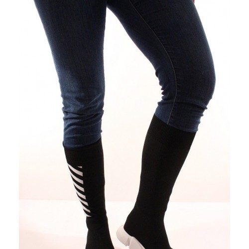 Cizme socks striped 2