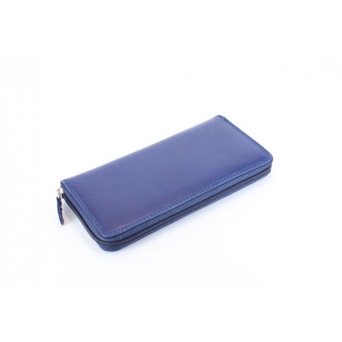 Portofel piele blu V923 2