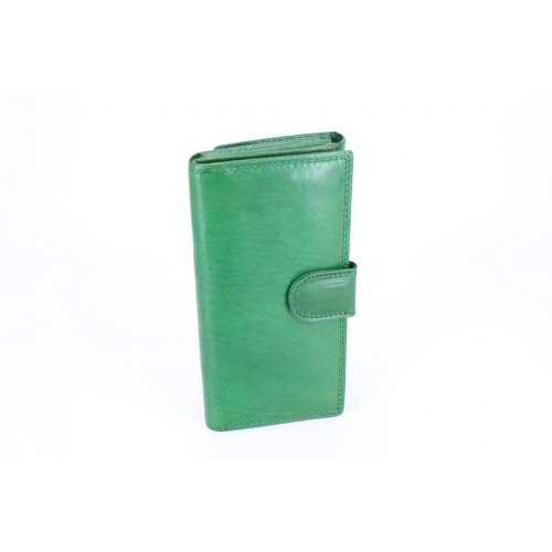 Portofel piele verde  V901 2
