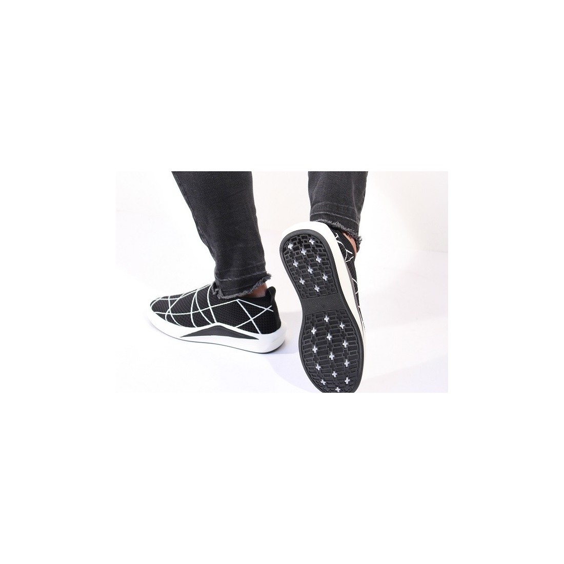 Espadrile Funky barbati negru