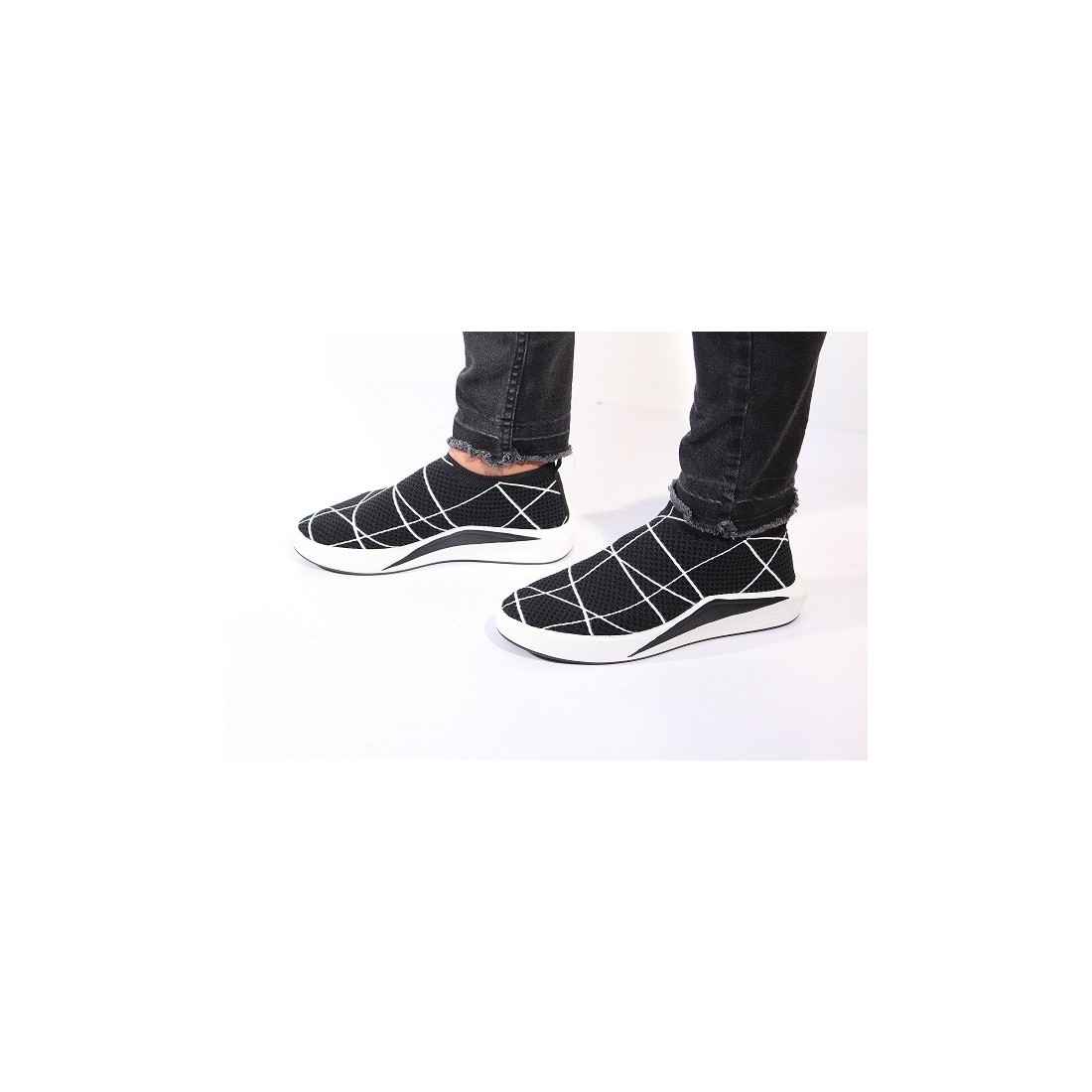 Espadrile Funky barbati negru