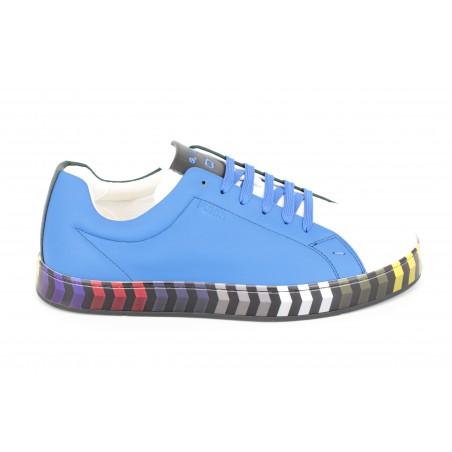 Pantofi Sneakers piele multicolori