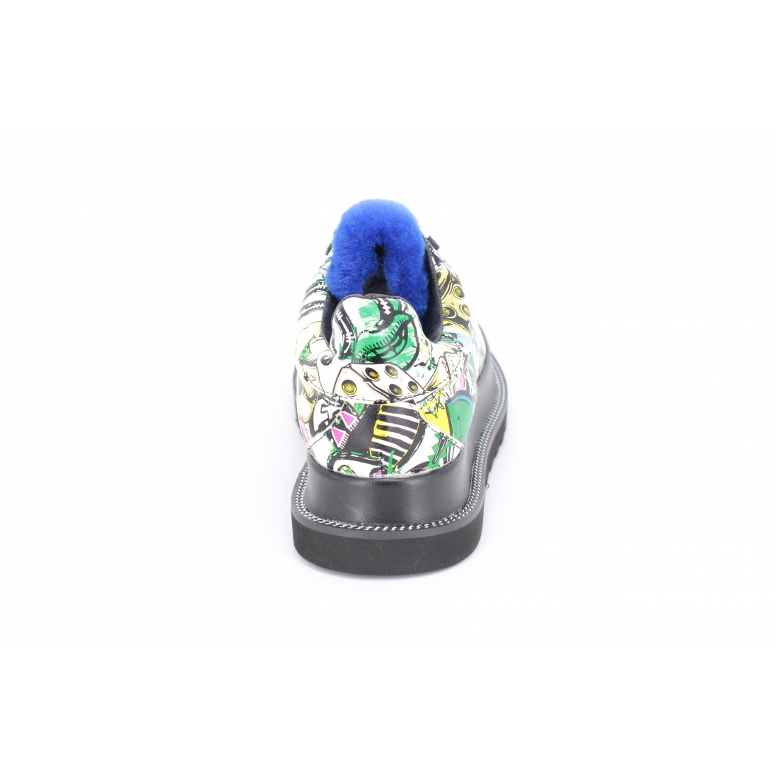 Pantofi graffiti multicolor