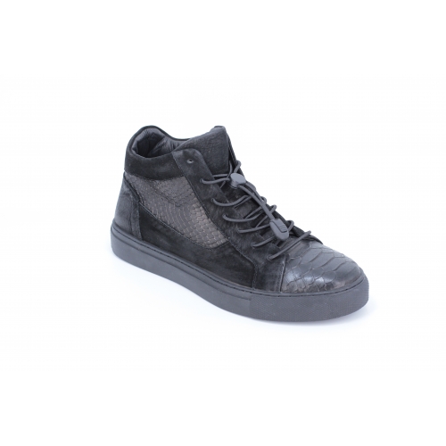 Ghete barbati piele Snake effect 2
