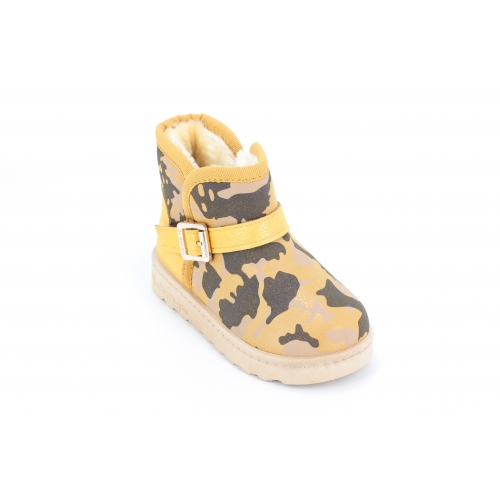 Cizme Copii Tip UGG Army Yellow 2