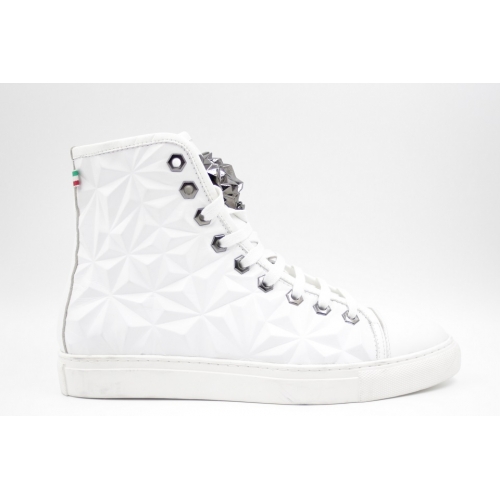 Ghete Barbati Piele White lion 2