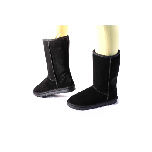 Ghete Tip UGG Negre Imblanite Pentru Femei – Model Clasic 2