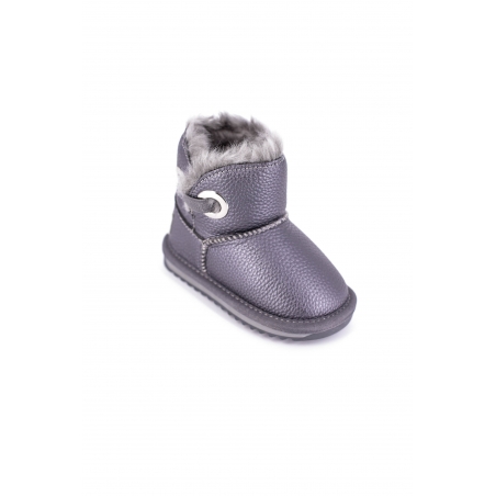 Cizme Baieti Tip Ugg Grey