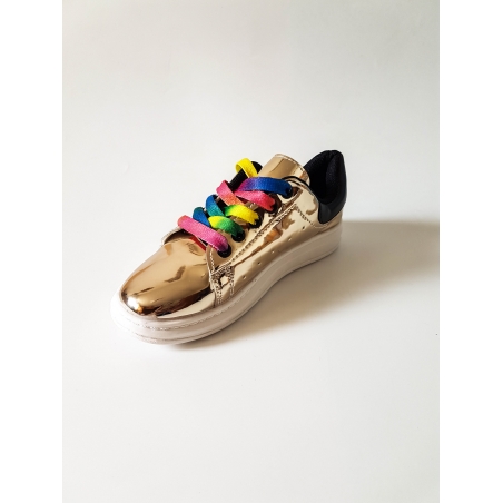 Sneakers Copii Fete Gold