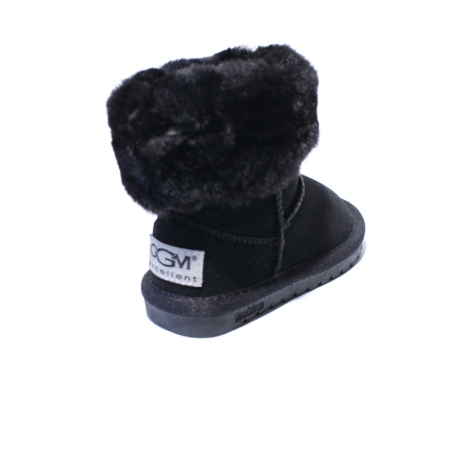 Cizme Tip Ugg Piele Intoarsa Blana