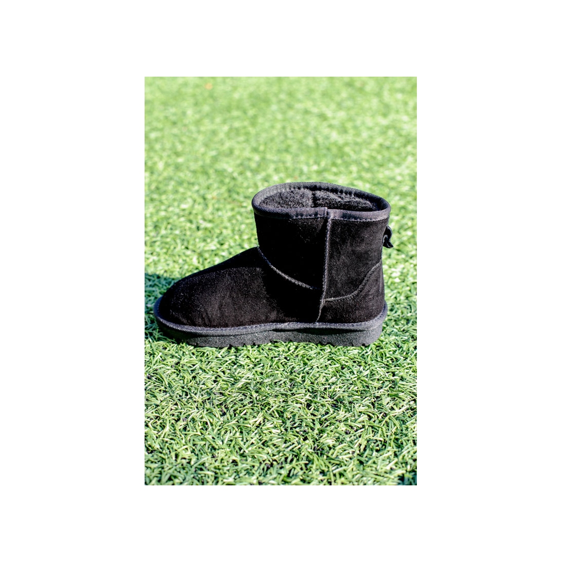 Cizme Scurte Din Piele Intoarsa Tip Ugg Denisa