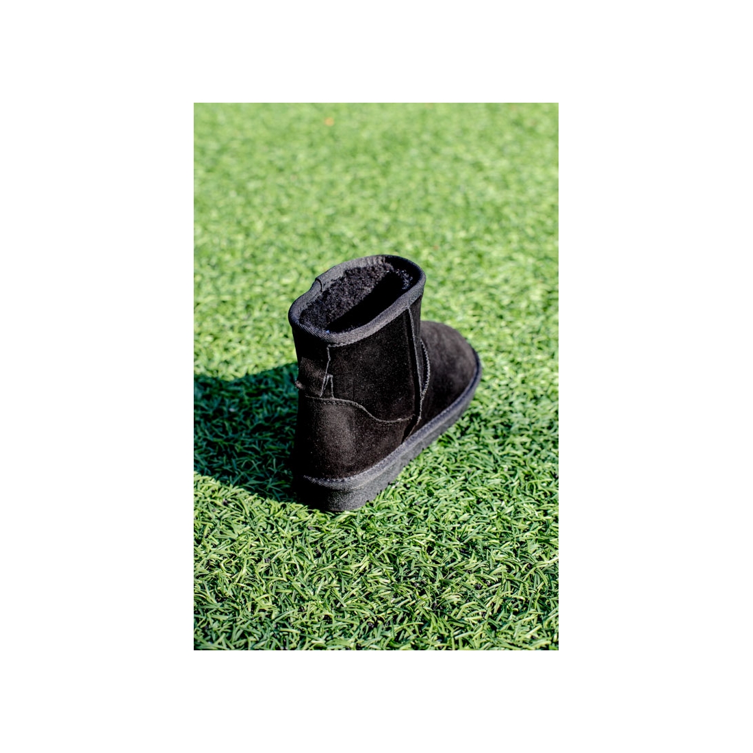 Cizme Scurte Din Piele Intoarsa Tip Ugg Denisa