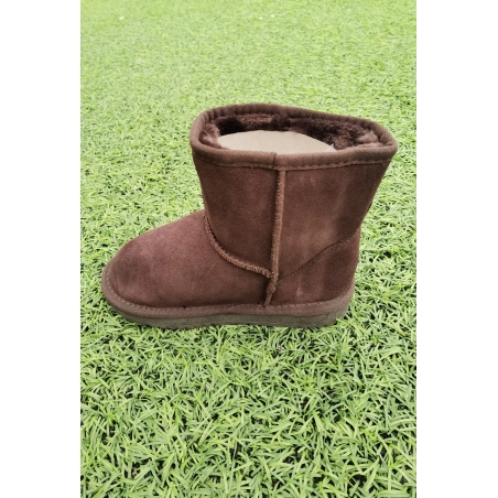 Cizme Copii tip UGG marou chocolate2