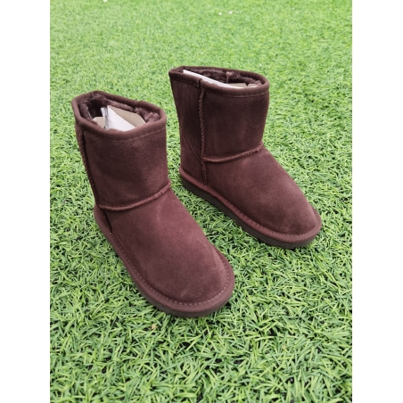 Cizme Copii tip UGG marou chocolate2