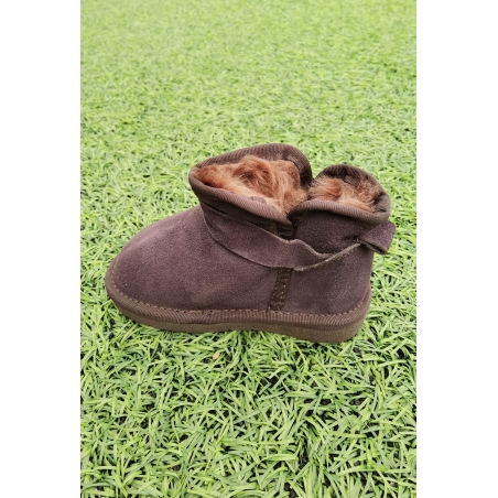 Cizme Copii tip UGG marou chocolate