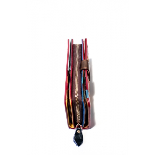 Portofel piele naturala multicolor 8303 2