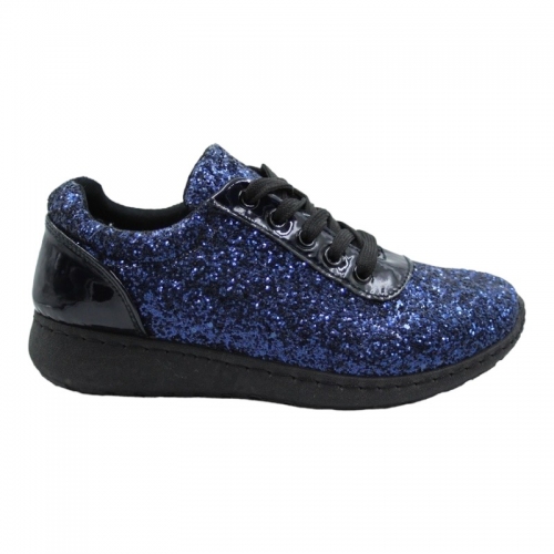 Pantofi sport blue sparkle