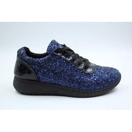 Pantofi sport blue sparkle