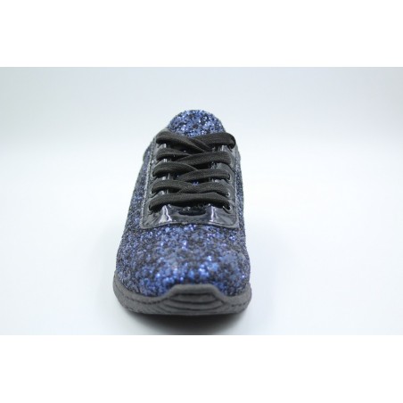 Pantofi sport blue sparkle