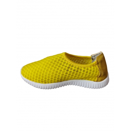 Espadrile copii usoare galben01