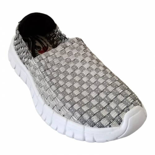 Espadrile copii argintii 2