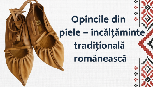 Opincile din piele – incaltaminte traditionala romaneasca